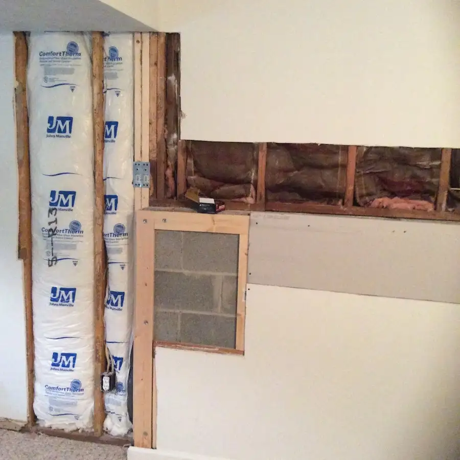 Wall insulation replacement during Structural Drying in Watsonville